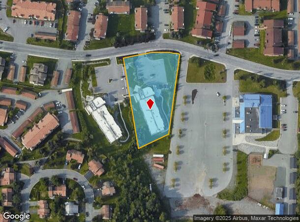  2401 Sentry Dr, Anchorage, AK Parcel Map