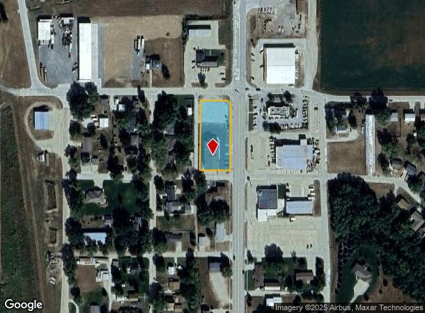 1211 N Lincoln St, West Point, NE Parcel Map