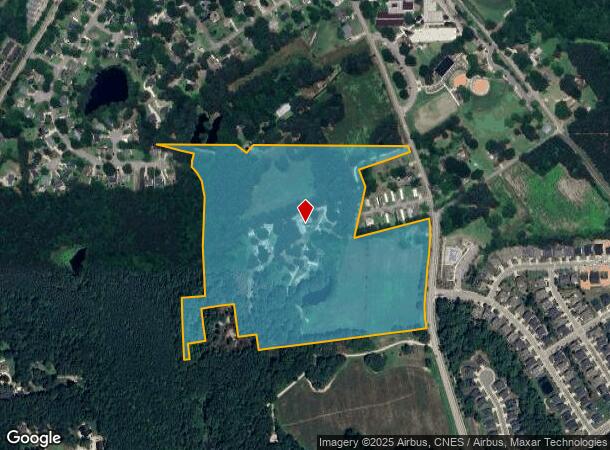  2340 Summer Breeze, Knightdale, NC Parcel Map