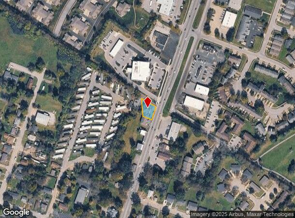  713 N Main St, Nicholasville, KY Parcel Map