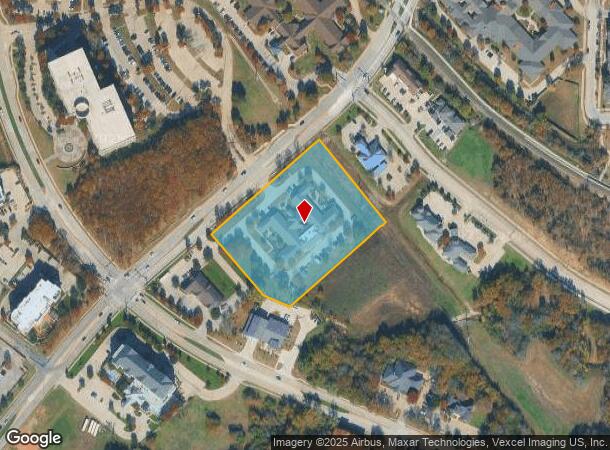 2505 Brinker Rd, Denton, TX Parcel Map