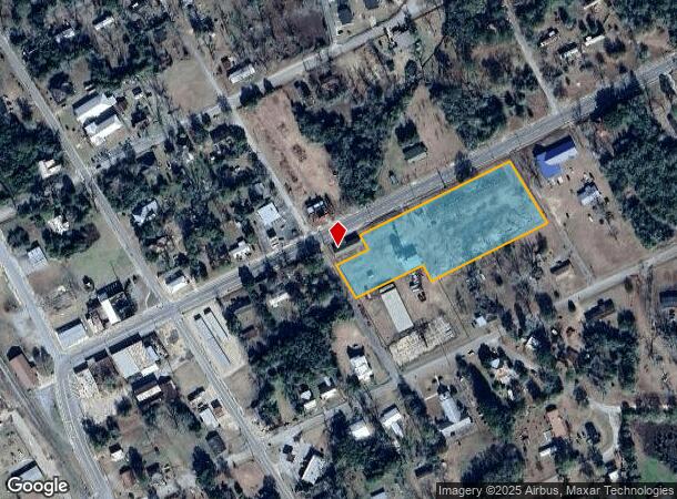 4014 E Depot St, Meigs, GA Parcel Map