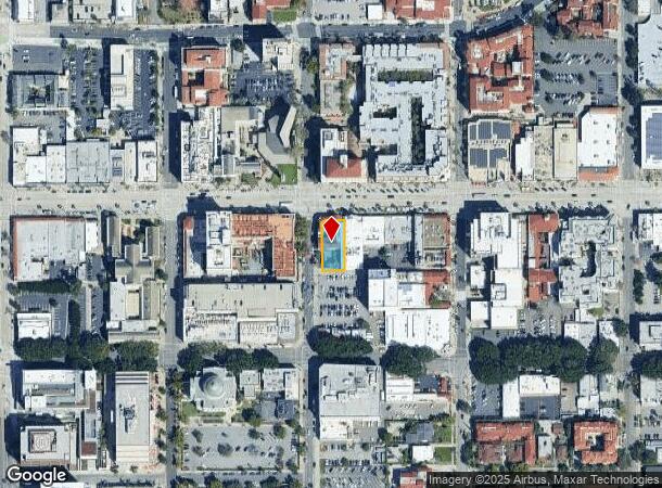  594 E Colorado Blvd, Pasadena, CA Parcel Map