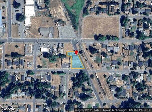 206 N Railroad Ave, Yacolt, WA Parcel Map