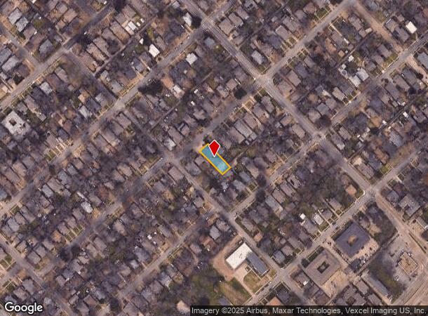  5508 Tremont St, Dallas, TX Parcel Map
