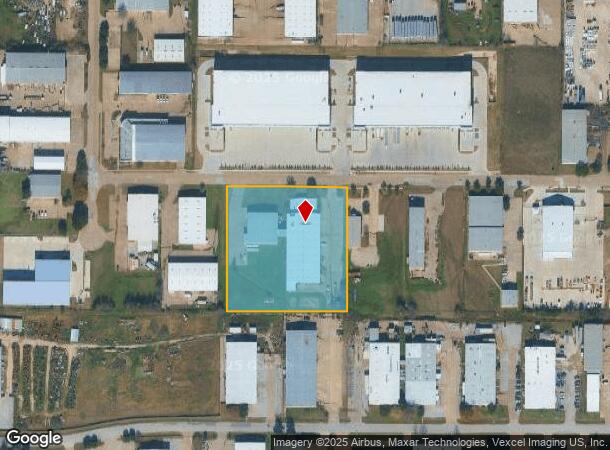  1108 Enterprise Pl, Arlington, TX Parcel Map