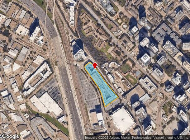  2823 N Houston St, Dallas, TX Parcel Map