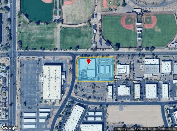  2519 W Alameda Dr, Tempe, AZ Parcel Map