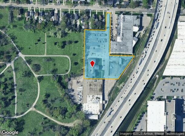 725 W Glendale Ave, Milwaukee, WI Parcel Map