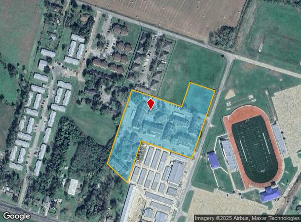 1823 Stadium Dr, Wharton, TX Parcel Map