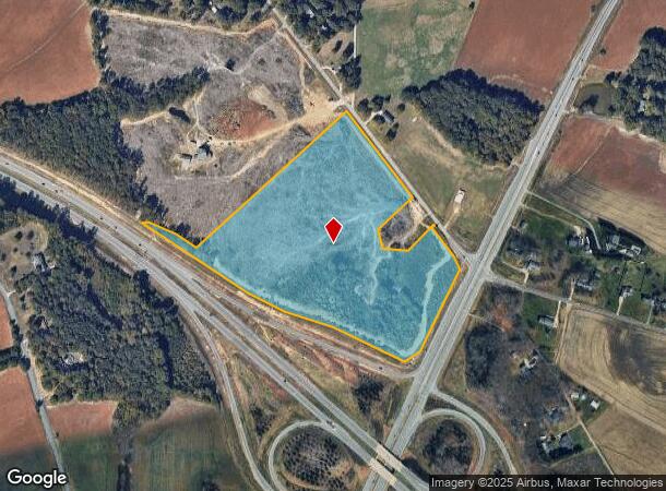  218 Concord Hwy N, Monroe, NC Parcel Map