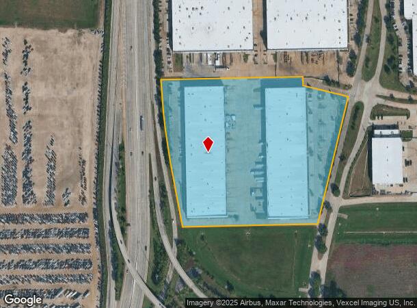 16501 Central Green Blvd, Houston, TX Parcel Map