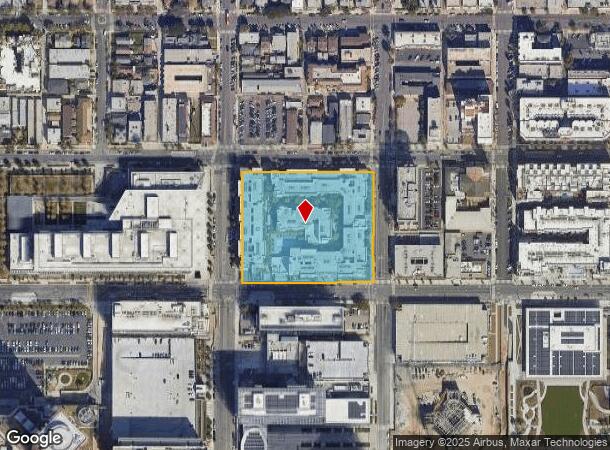  421 W Broadway, Long Beach, CA Parcel Map