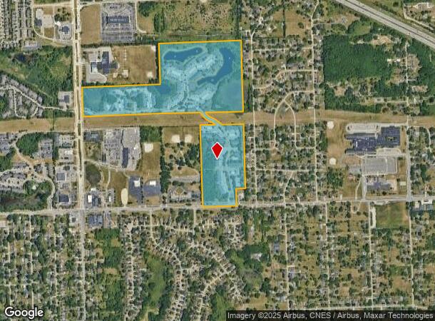  5800 Deepwood Ct, Clarkston, MI Parcel Map