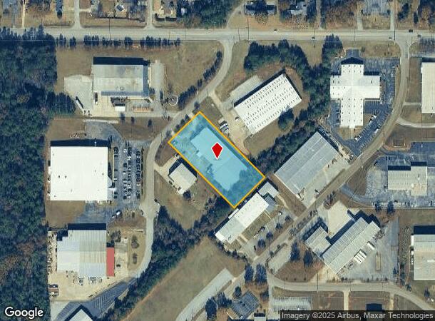 1409 Sentinel Dr, Anniston, AL Parcel Map