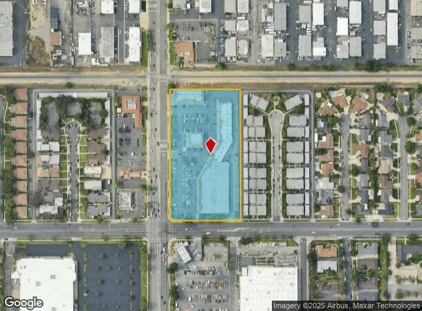  110 S Mountain Ave, Upland, CA Parcel Map