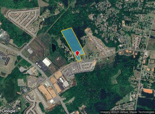  4061 Bible Church Rd, Boiling Springs, SC Parcel Map