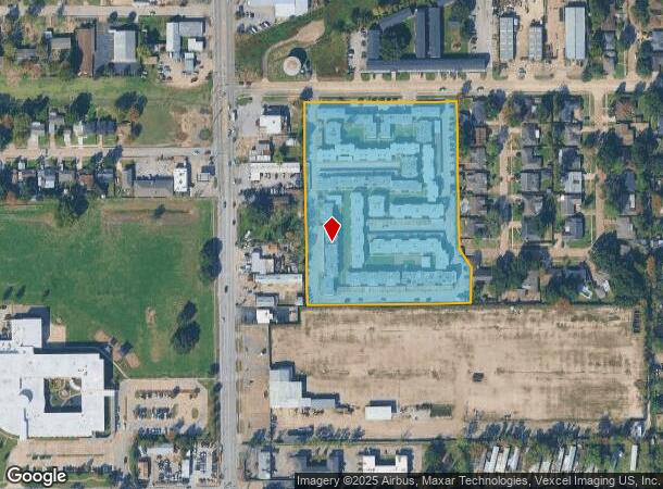  402 Garner Rd, Pasadena, TX Parcel Map