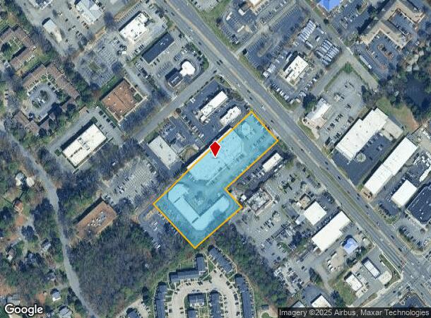 7921 W Broad St, Henrico, VA Parcel Map
