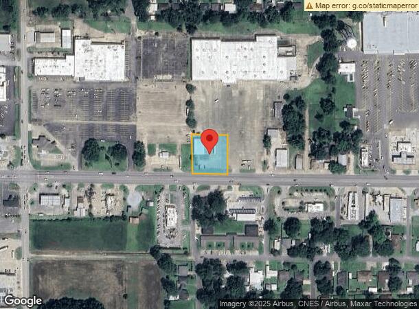  1970 W Laurel Ave, Eunice, LA Parcel Map