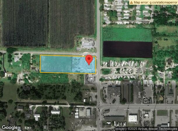  1308 Nw 16Th St, Belle Glade, FL Parcel Map