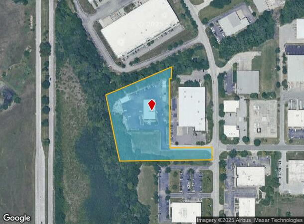  10960 Eicher Dr, Lenexa, KS Parcel Map