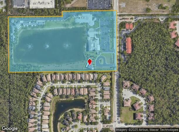 1301 Whippoorwill Ln, Naples, FL Parcel Map