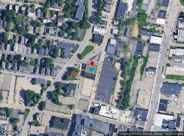  7 Harvard St, Worcester, MA Parcel Map