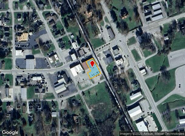  25 W Main St, Austin, IN Parcel Map