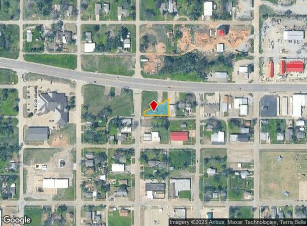  101 E Main St, Cushing, OK Parcel Map