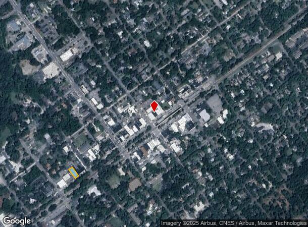  230 Nw Broad St, Southern Pines, NC Parcel Map