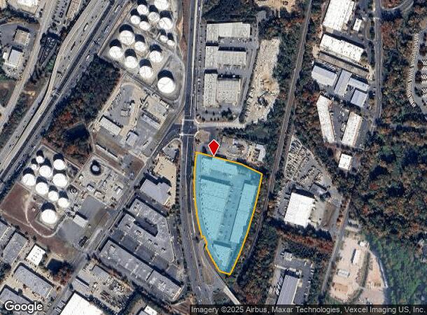  8241 Backlick Rd, Lorton, VA Parcel Map