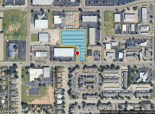 5912 66Th St, Lubbock, TX Parcel Map