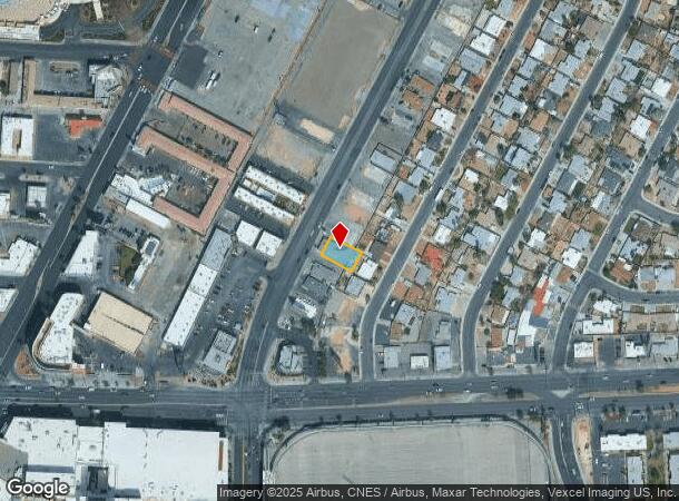 2211 Paradise Rd, Las Vegas, NV Parcel Map