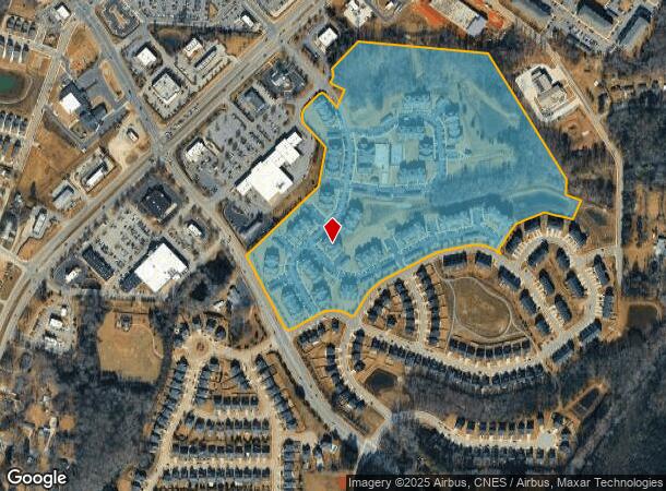 100 Cozy Crest Dr, Raleigh, NC Parcel Map