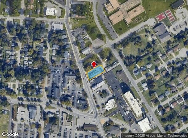  1420 Spring St, Jeffersonville, IN Parcel Map