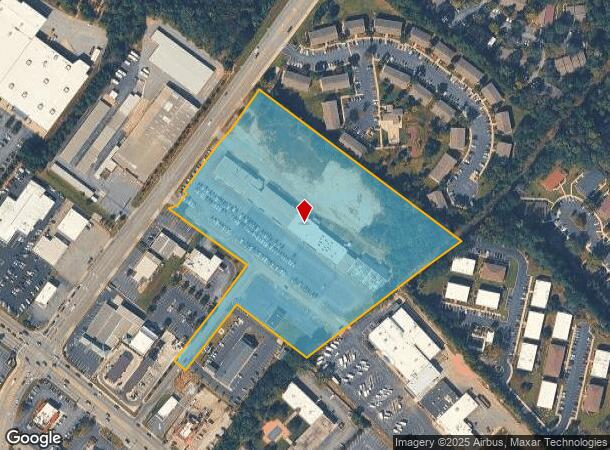  3434 Cinema Ctr, Anderson, SC Parcel Map