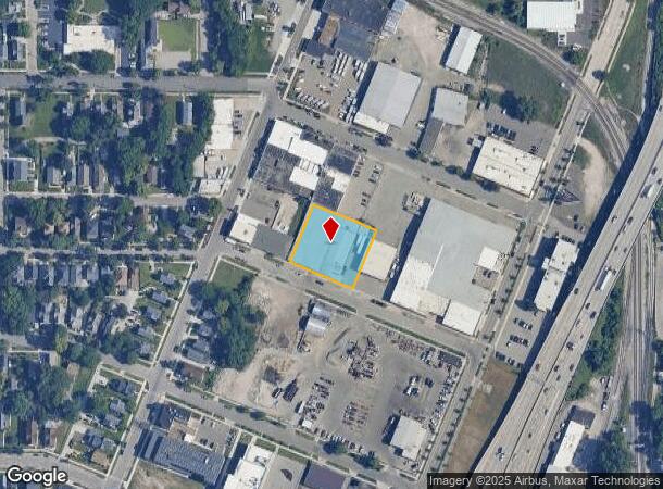 341 Grant St Sw, Grand Rapids, MI Parcel Map