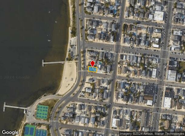  607 Bay Blvd, Lavallette, NJ Parcel Map