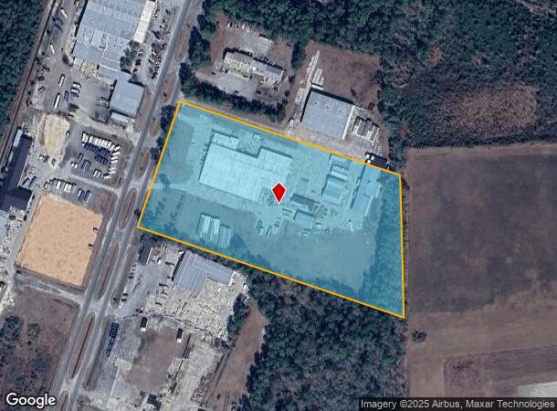  2250 Industrial Blvd, Waycross, GA Parcel Map