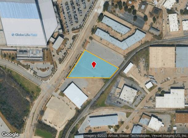  711 Stadium Dr, Arlington, TX Parcel Map