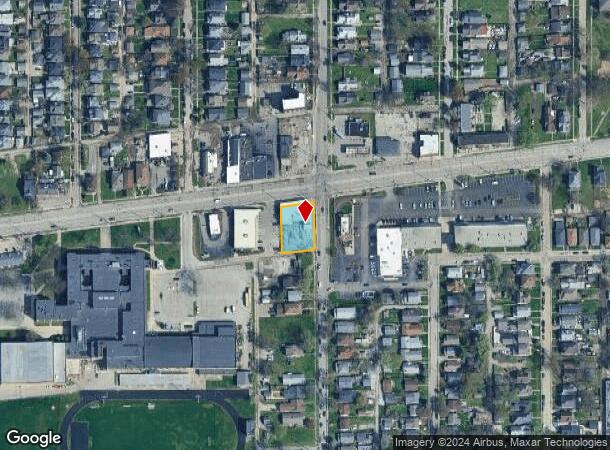  2101-2111 W Washington St, Indianapolis, IN Parcel Map