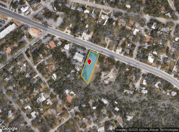  1421 N Walnut Ave, New Braunfels, TX Parcel Map