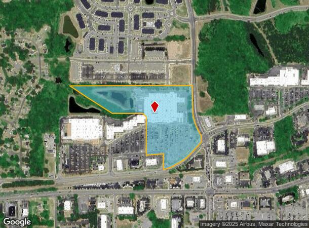  1051 E Broad St, Fuquay Varina, NC Parcel Map