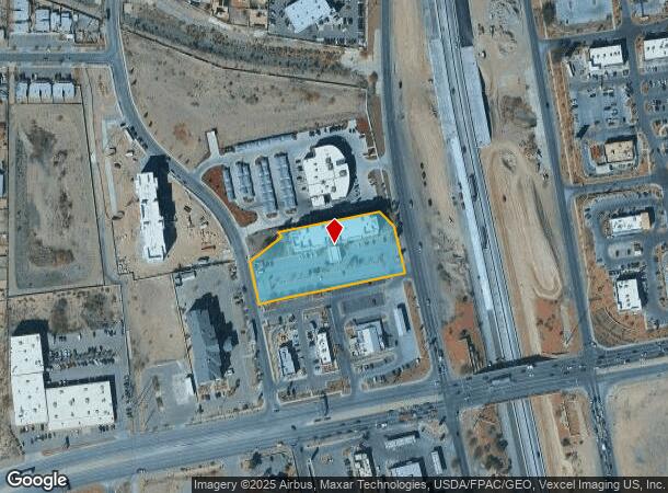6411 S Desert Blvd, El Paso, TX Parcel Map