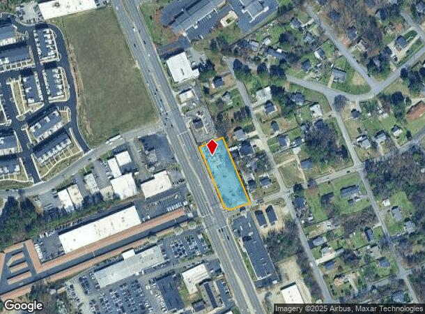 7210 W Broad St, Henrico, VA Parcel Map