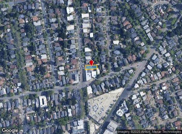  3161 College Ave, Berkeley, CA Parcel Map