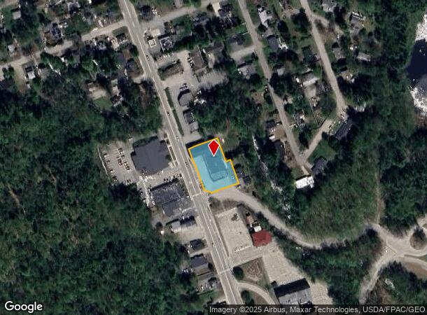 640 Main St, Springvale, ME Parcel Map