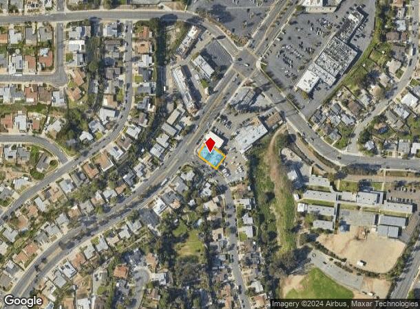  6001 Lake Murray Blvd, La Mesa, CA Parcel Map