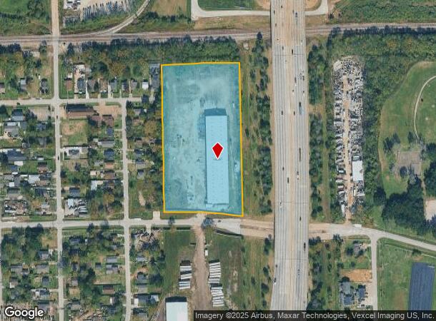  9035 Mississippi St, Houston, TX Parcel Map
